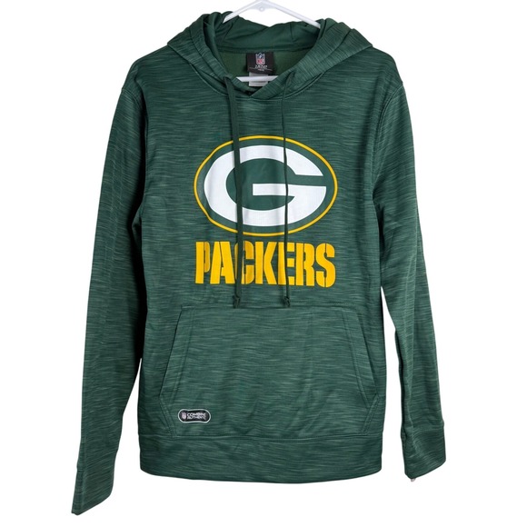 NFL Green Bay Packers Hoodie Mens Small Team Apparel Pullover Sweatshirt NEW - Picture 1 of 10